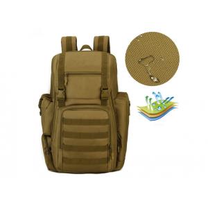 Multi Functional Stylish Travel Backpacks , Water Repellent Army Tactical Backpack