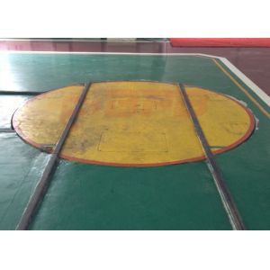 China Cadena de producción placa giratoria resistente, 1 - 300T motorizó la plataforma de la placa giratoria wholesale