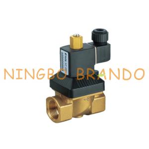 High Temperature High Pressure Brass Solenoid Valve Type 5404 For Water Steam 230V AC 24V DC