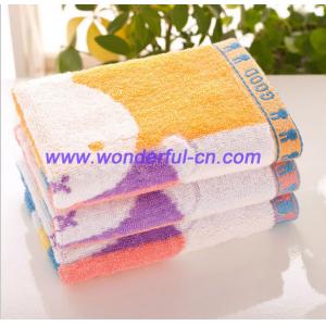 China Promotional best terry kids cute monogrammed hand towels supplier