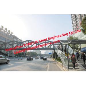 Pedestrian Overpass Structural Steel Bridge Design Shop Drawing and Metal Bridge Construction