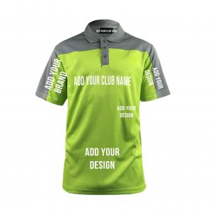 Customized Printing Polyester Sublimation Men's Polo Shirt for F1 Jersey Sportswear