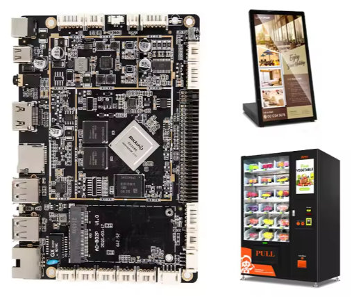 China Smart Vending Machine Control Board Quad Core RK3288 Custom Android Pcb Board with POE RS232 Uart wholesale
