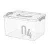 China Pack Latching Lid Large Clear Plastic Storage Bins With Lids, Quart,  Latch - Stackable Container Boxes For Home, Bathroom, And Office Organization wholesale