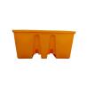 China Safe Storage Single IBC Spill Containment Pallet HDPE Chemical Compatibility Resist UV Rays wholesale