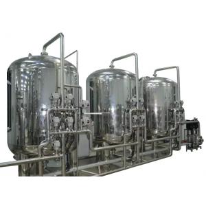 China Lightweight 10000L RO Water Storage Tank For Mineral Water Plant supplier