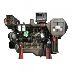 China 865HP 1350RPM Marine Diesel Engine Yuchai Water Cooling System supplier