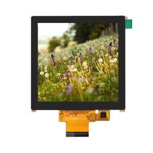 China 4.0 pulgadas Cuadrado LCD TFT pantalla 480x480 IPS TFT módulo 420nits Brillo supplier