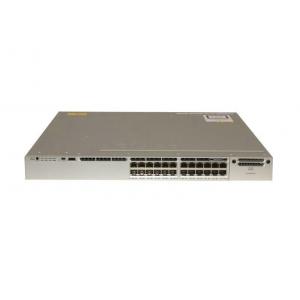 WS-C3850-24T-E Manageable Lan Gigabit Switch , Gigabit Fiber Switch With Power Supply