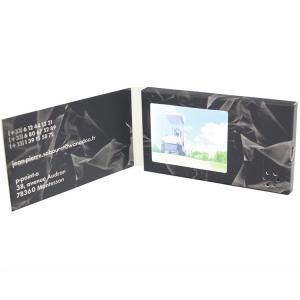 China Light Sensor 2.4 Inch LCD Video Brochure 128M USB Connection With Li - Battery supplier