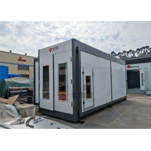 Protable Container Spray Booth Manual Move Side Expansion Wall Design Paint Room