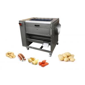 China 500KG/H Sweet Potato Peeling Machine Carrots Ginger Cassava Onion Cleaning supplier