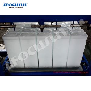 China 1T/24hours Industrial Ice Maker Direct Refrigerated Block Ice Machine Easy to Operate wholesale
