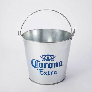 Bar 3L Metal Wine Bucket Bronze Drum Container Cannaburst Tin Custom Logo