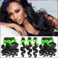 China Virgin Indian Hair Extensions / 8A Virgin Hair Body Wave Human Hair on sale