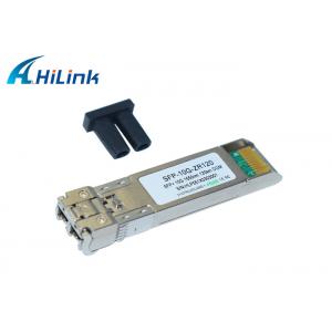 120km SFP+ Transceiver Module Duplex LC Connector DOM 10G ZR 1550nm