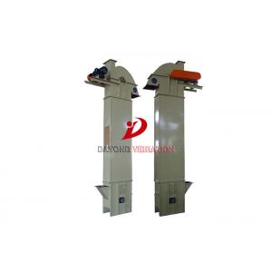 China High Standard Food Grade Vertical Bucket Elevator Conveyor For Flour Mill / Sand supplier
