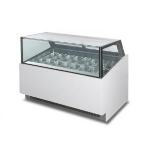 10 Trays Popsicle Display Ice Cream Freezers R404A For Restaurant