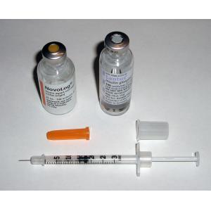 Стерилизованный EO- газовый одноразовый медицинский инсулиновый шприц с длиной иглы 25 мм