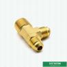 Flare Fitting Male Reducing Pipe Branch Tee Fitting T Shape Pipe Fitting Flare