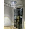 Modern LED K9 Crystal Chandelier villa luxury Crystal large pendant light(WH-NC