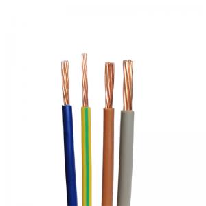 1.5mm 4mm 6mm 10mm Single Core Copper PVC House Electrical Wire