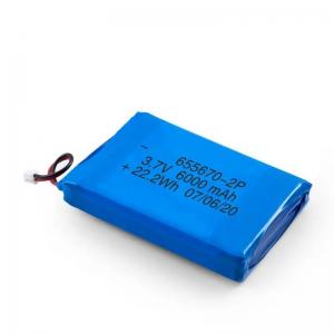 Descarga -20-60℃ de Li Polymer Battery Pack 2C com função da proteção de Overdischarge