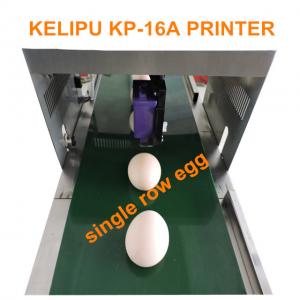 Easy Operation Egg Industrial Inkjet Barcode Printers , HP Continuous Ink Printer 