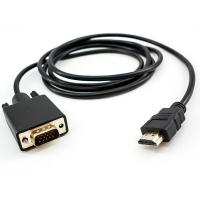 China 1080P 60Hz 1.8 meter HDMI TO VGA HD Adapter Laptop Computer Converter on sale