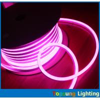 China Fashionable 8.5*17mm led neon flex light 30000 lifespan pink rope light on sale