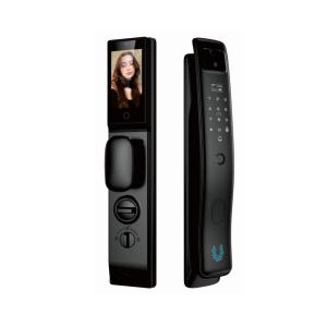 China Qleung 完全自動 3D フェイス ID Tuya WIFI APP リモコン 指紋 パーム認識カード 鍵コード S958Max スマートロック wholesale