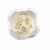China High Alumina Dental Laboratory Material Fast Sintering Tray Crucible on sale