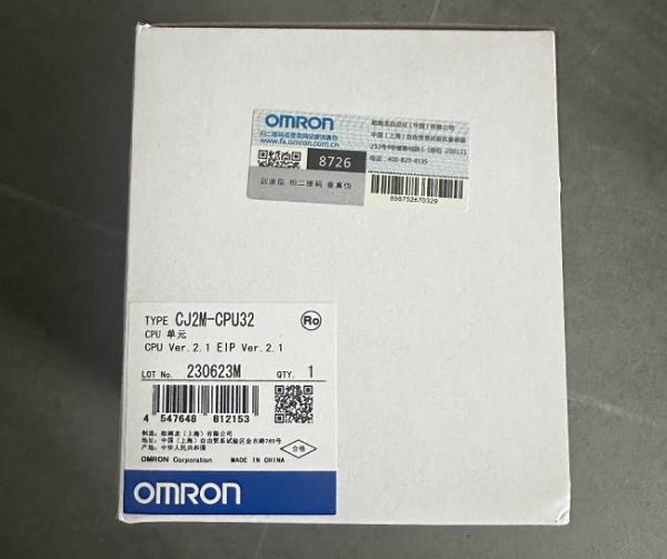 Omron CJ2M-CPU32 CPU Modular PLC With EtherNet/IP Port CPU Ver.2.1 EIP Ver.2.1