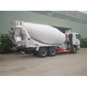 High Performance Euro 3 Concrete Truck With 9726ml Displacement For Smooth Operations