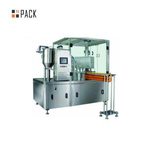 China Pneumatic Bottle Capping Machine For Fruit Juice Stand Up Pouch With Spout supplier