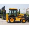 China 0.8m3 Loading Capacity Tractor Backhoe Loader For Engineering Excavating and Loading wholesale