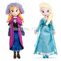 Hot sale high quality plush toy Snow Queen princess 50cm Anna and Elsa Brinquedos Even Ola