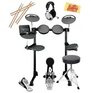 China Yamaha DTX450K Electronic Drum Set Bundle with Drum Throne, Drum Sticks, Headphones, and Polishing Cloth wholesale