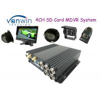 China Black Box HD 4CH SD Card Mobile DVR Support 256GB, Dual SD Card Slots on sale