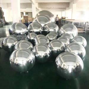 customized inflatable Christmas decoration big hanging glass mirror ball christmas mirror balls