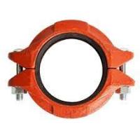 China Round Fire Fighting Grooved Clamp Coupling High Strength Customized on sale
