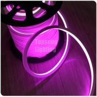 China Wholesale 12 Volt flat pink led neon flex rope light 16x16mm square shape for building on sale