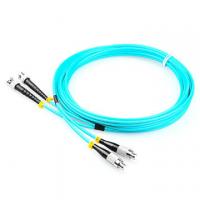 China LC ST SC Connector 3m Fiber Optic Cable Assembly IEC60332-1 Flame Rating on sale
