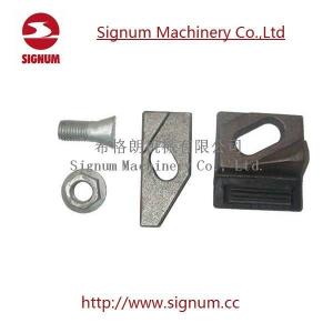 China Plain oil surface finishing Railroad Clamp supplier