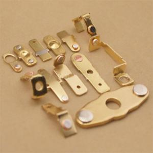 Sheet Contact Metal Connector / Stamping Components For Mini Circuit Breaker