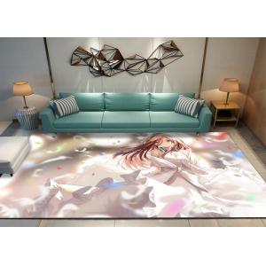 China MOQ ONE Piece Printing outdoor kids Area play rug cheaper price polyester Bedroom Mat Rug supplier