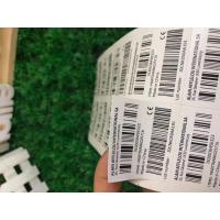 China Strong Adhesion Self Adhesive Sticker Labels For Clothing / Electronic Products on sale