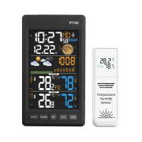 China Colorful AV Screen Indoor Outdoor Wireless Weather Station on sale