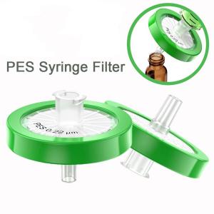 HPLC Certified Disposable PES Syringe Filters 13mm / 25mm / 33mm Diameter