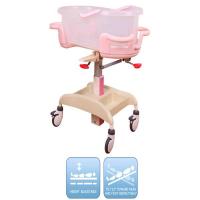 China Three Color Adjustable Hospital Baby Crib Medical Mordern on sale
